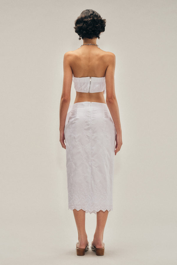 Simone Rocha Pressed Rosette Bouquet Top