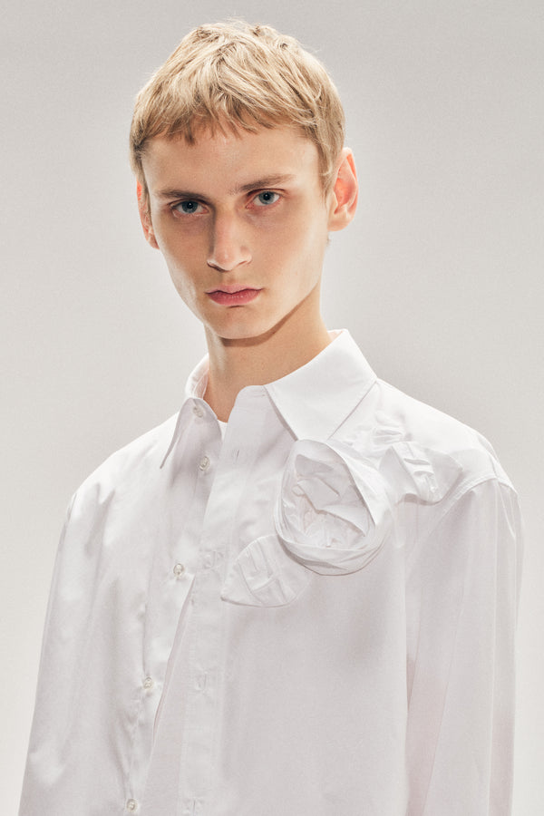 Simone Rocha Pressed Rosette Easy Shirt