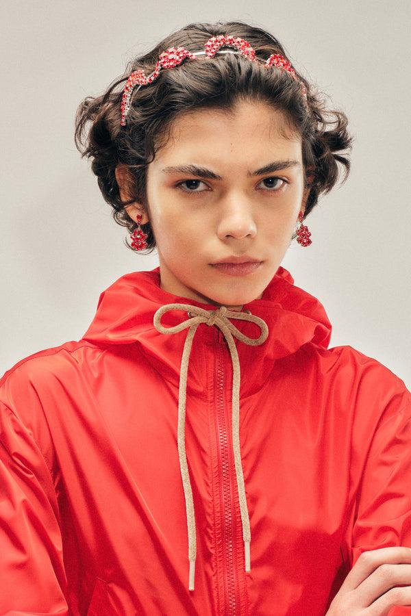 Simone Rocha Ruffle Frill Peplum Jacket