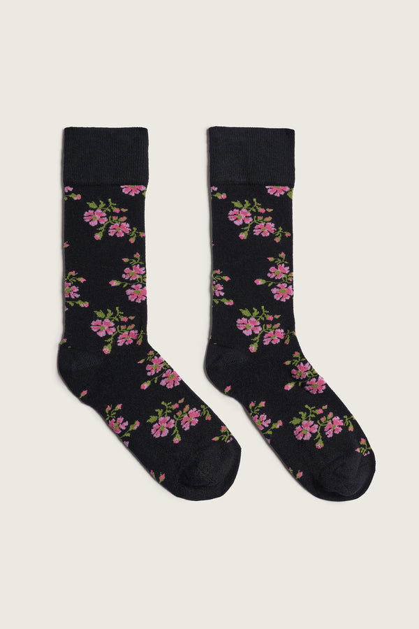 simone rocha Tiny Flower Jacquard Ankle Socks