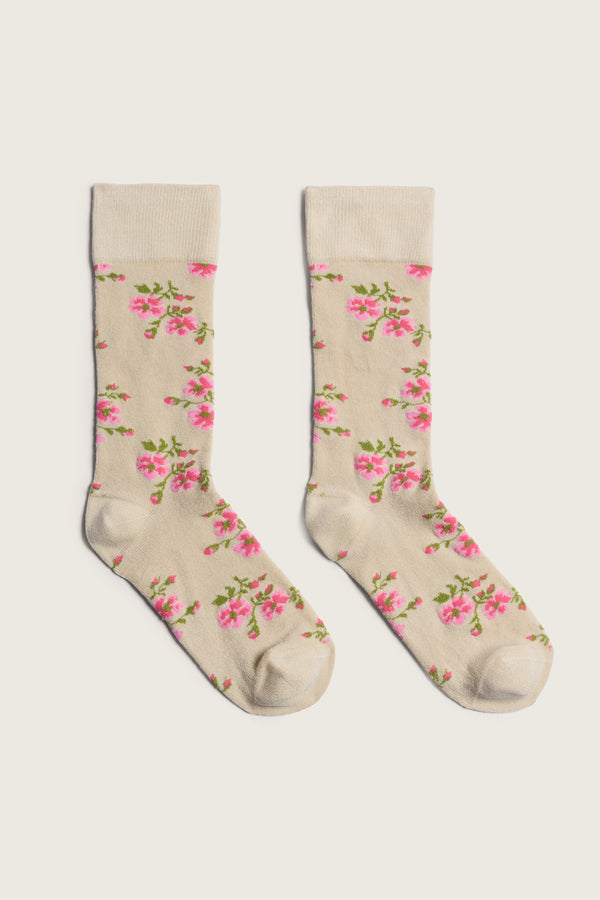 simone rocha Tiny Flower Jacquard Ankle Socks