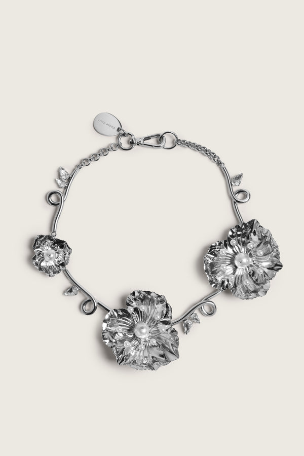 simone rocha Turbo Blooming Poppy Necklace