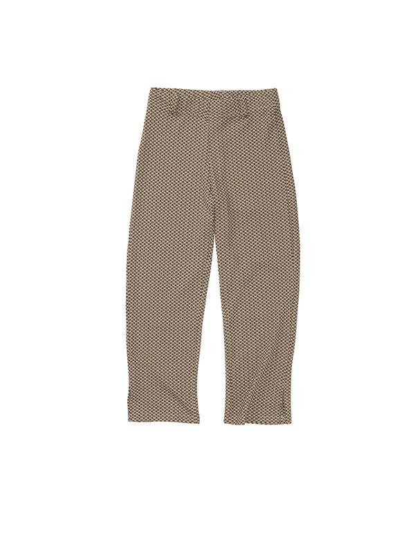 simone wild Gingham Pari Pants Brown