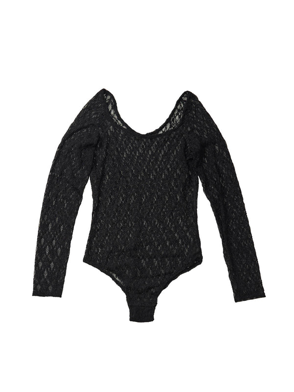 simone wild Lace Body Swan Black