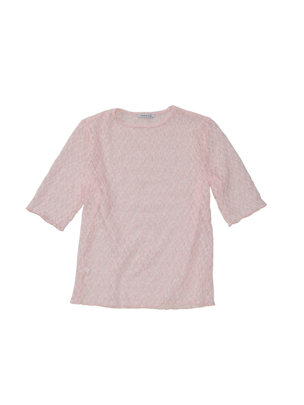 Simone Wild Lace Tess Tee Candy