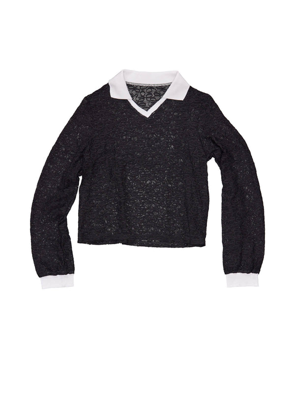 simone wild Lace Trikot Black