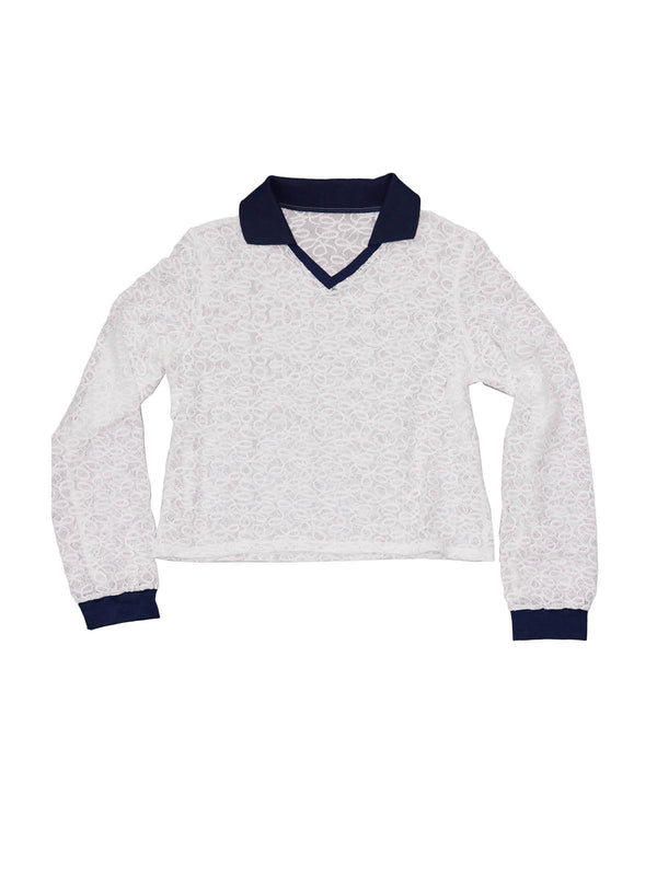 simone wild Lace Trikot White