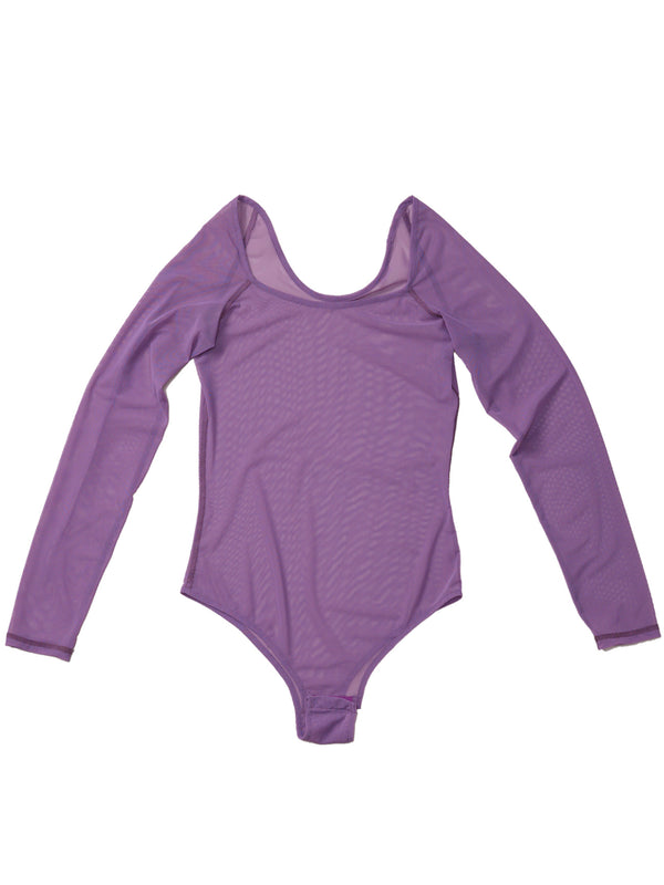 Simone Wild Mesh Body Swan Viola
