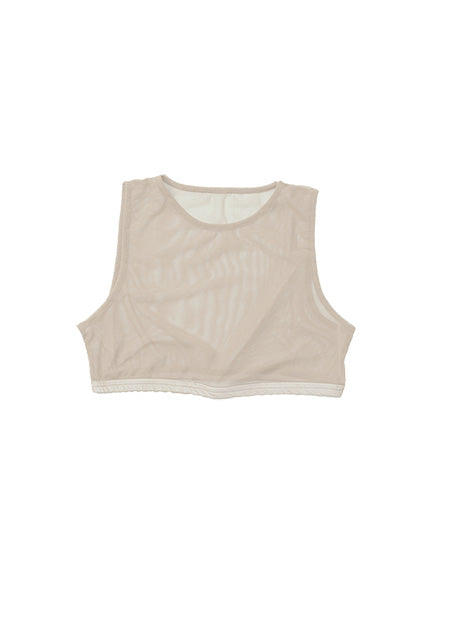 simone wild Mesh Bustier Silk