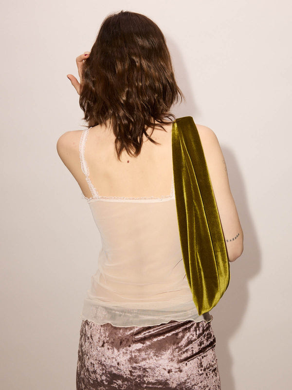 Simone Wild Mesh Cami Top Silk