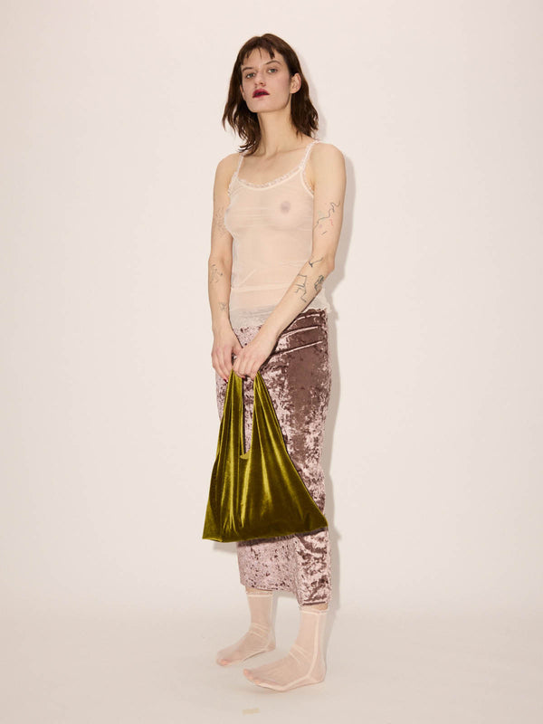 Simone Wild Mesh Cami Top Silk