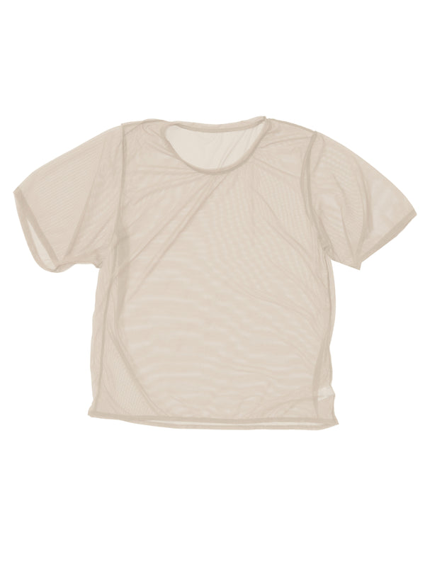 Simone Wild Mesh Oversized Tee Silk