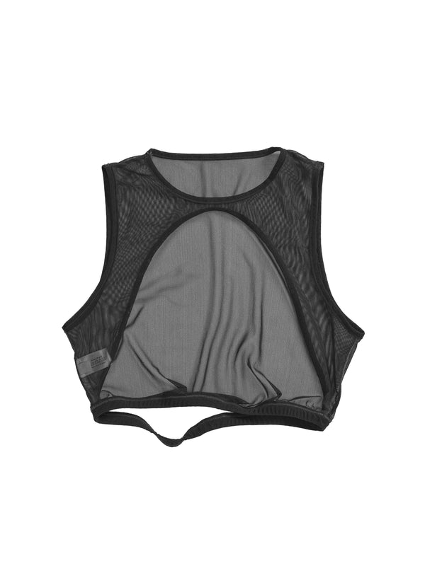 Simone Wild Mesh Sport Bra Black