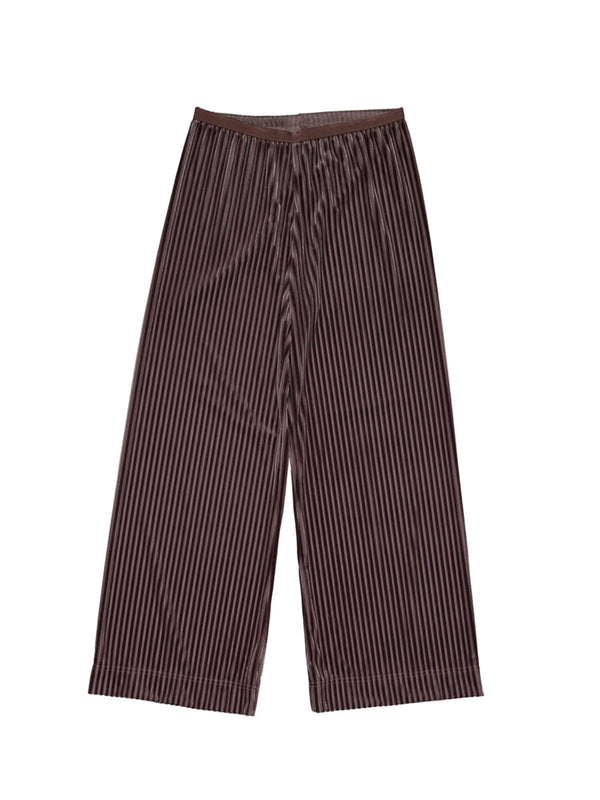 Simone Wild Rib Velvet Easy Pants Caramel