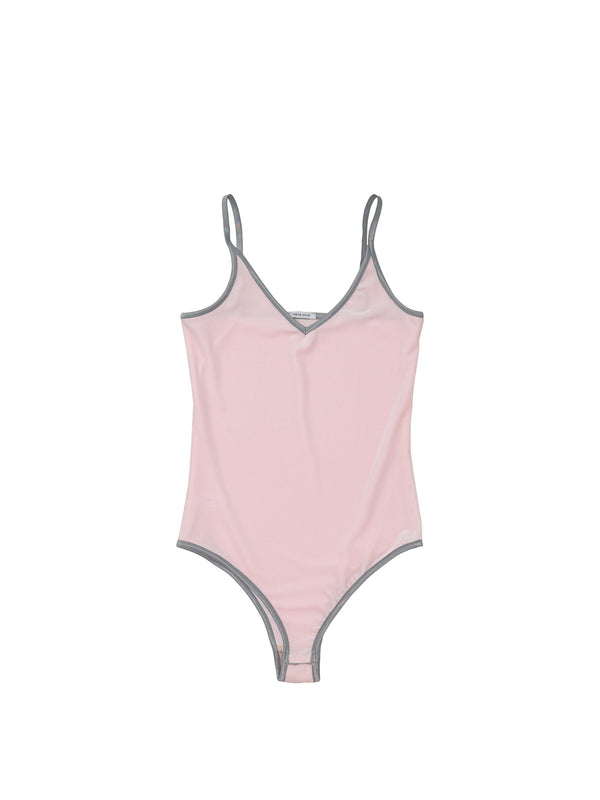 simone wild Velvet Bliss Bodysuit Blush