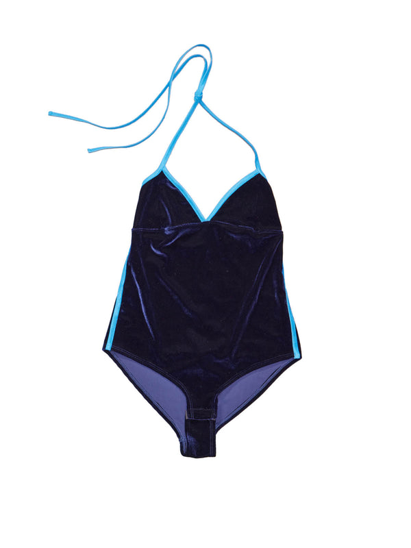 Simone Wild Velvet Body Bell Navy