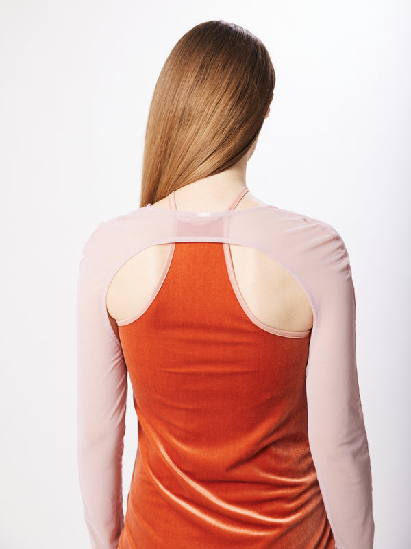 Simone Wild Velvet Dress Daisy Amber