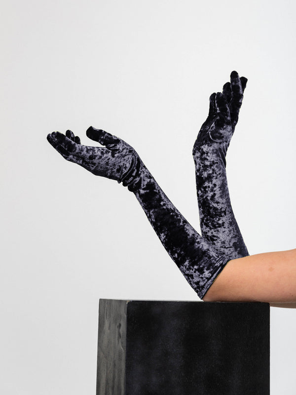 Simone Wild Velvet Glove One Size