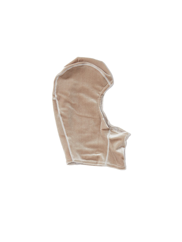 Simone Wild Velvet Mask Taupe