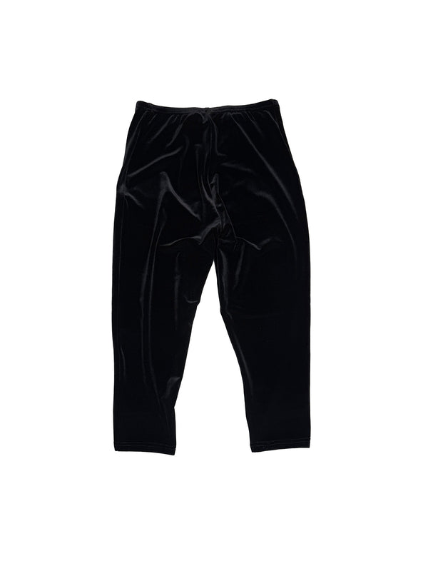 Simone Wild Velvet Pedel Pants Black
