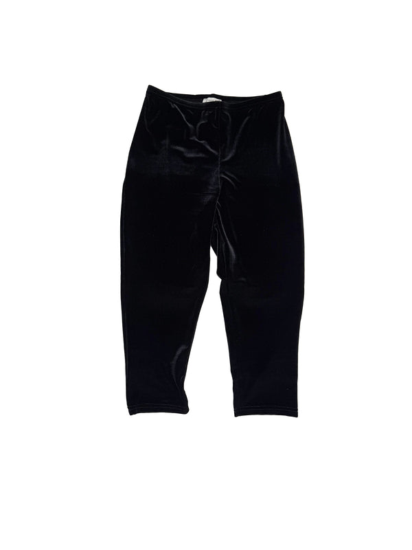 simone wild Velvet Pedel Pants black