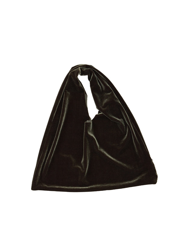 simone wild Velvet Pouch Olivegreen