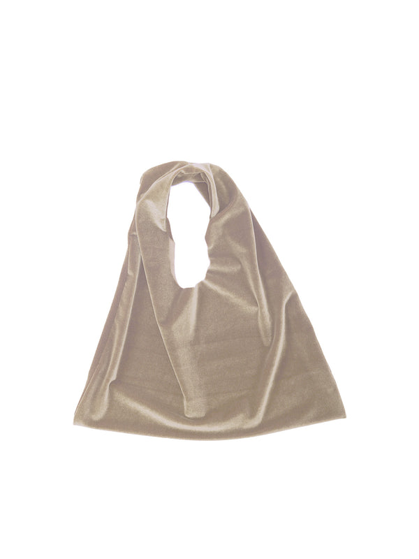 simone wild Velvet Pouch Taupe