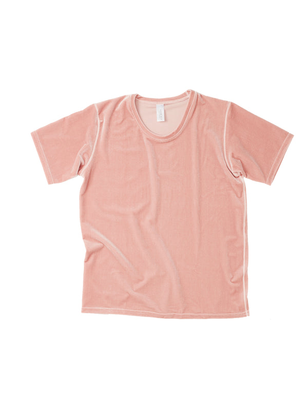 simone wild Velvet T-Shirt lightpink