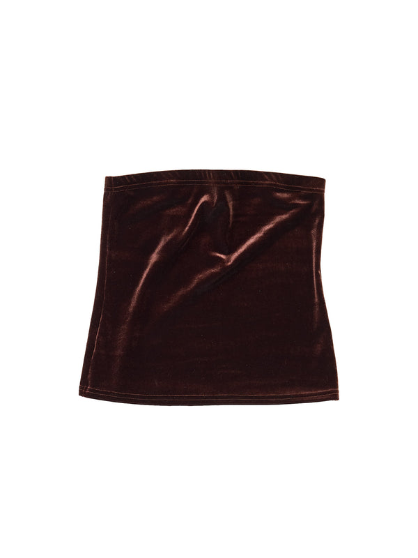 simone wild Velvet Tube Top Nut