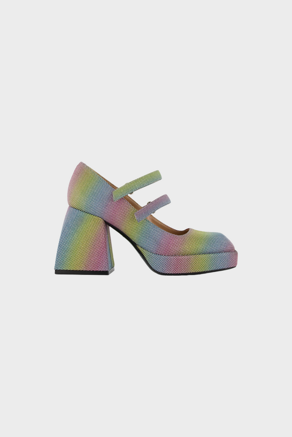 Simonett Nodaleto - Bulla Babies Shoe - Rainbow Sparkle