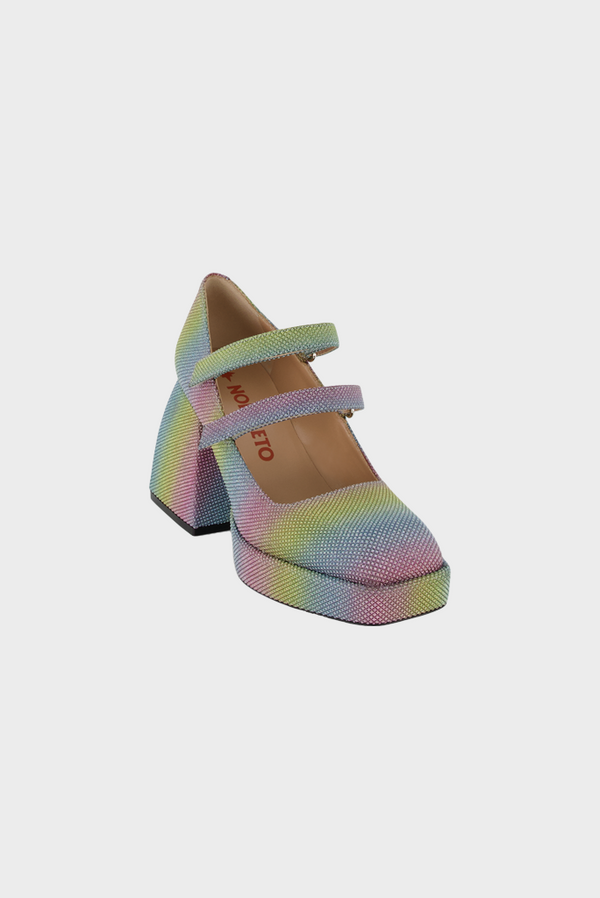 Simonett Nodaleto - Bulla Babies Shoe - Rainbow Sparkle