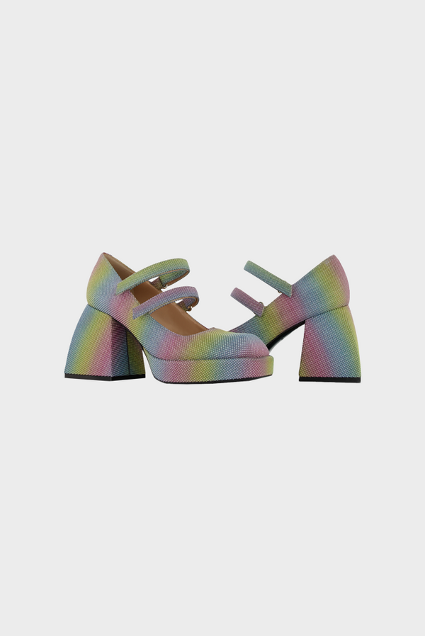 Simonett Nodaleto - Bulla Babies Shoe - Rainbow Sparkle