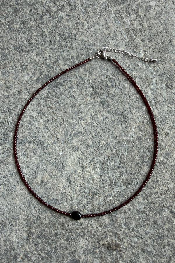 Simonett Bossa Beaded Necklace – Brown