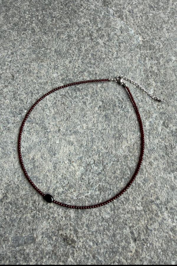 Simonett Bossa Beaded Necklace – Mustard