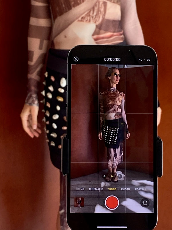 Simonett Elliss - Dance Long Sleeve Mesh Dress