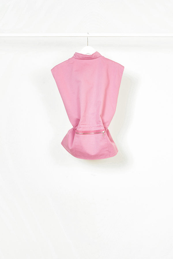 Simonett Gabriel For Sach - Oaxaca Vest - Pink