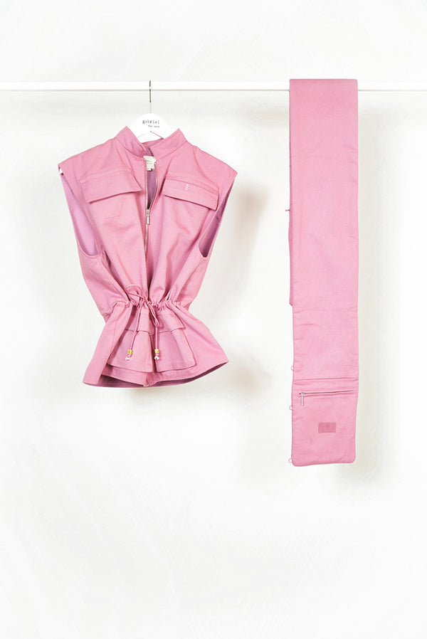 Simonett Gabriel For Sach - Oaxaca Vest - Pink