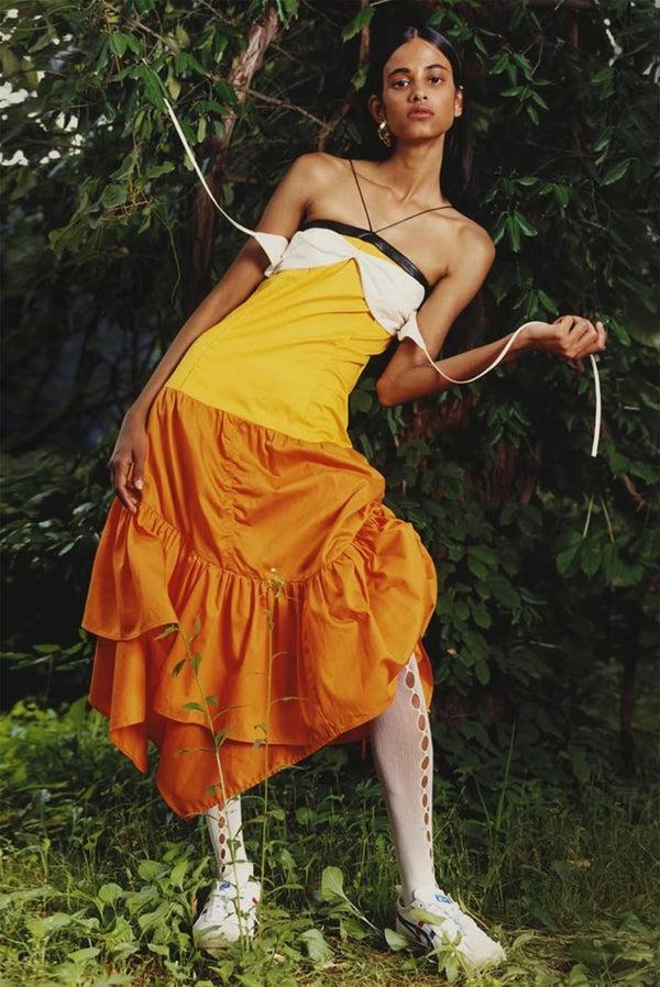 simonett Kijun - Tangerine Dress