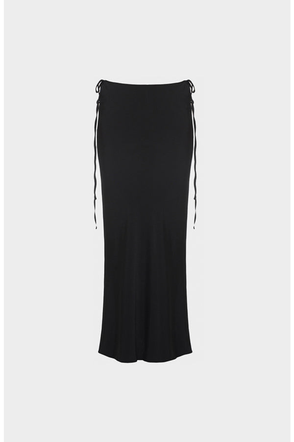 Simonett Lado Bokuchava - Low Rise Skirt - Black