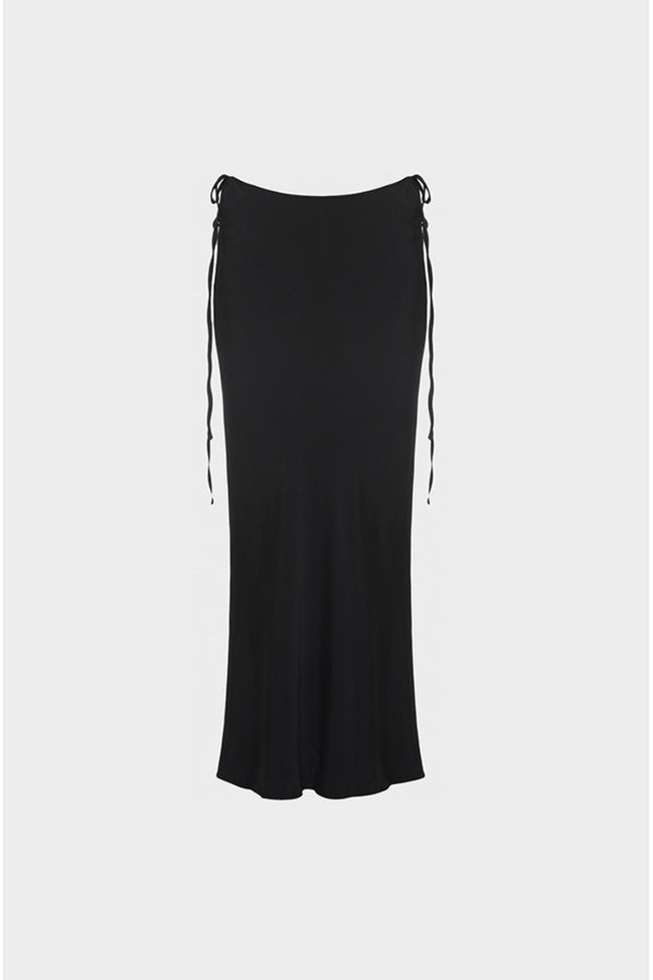 simonett Lado Bokuchava - Low Rise Skirt - Black