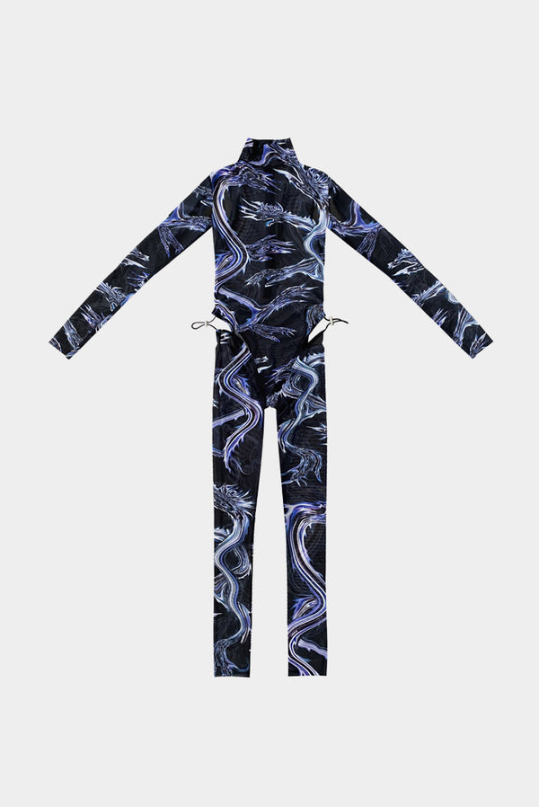 simonett Leo - Sky High Catsuit - Black