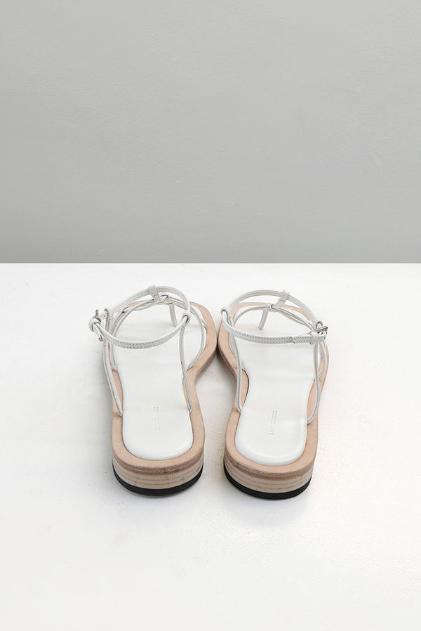 Simonett Low Classic - Middle Strap Sandals - White