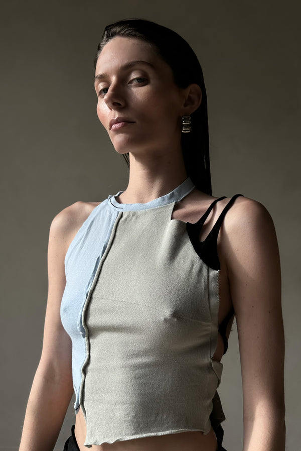 simonett Ottolinger - Fly Knit Top - Blue