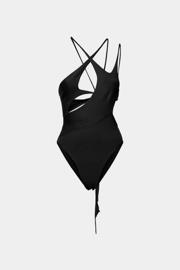 simonett Ottolinger - Knit Strappy Swimsuit - Black