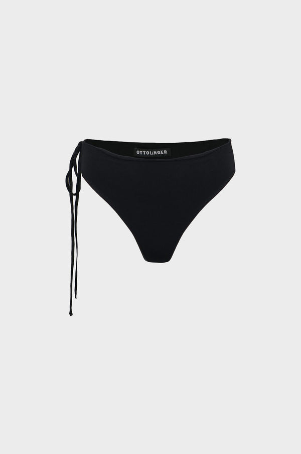 simonett Ottolinger - Knit Wrap Bikini Bottom - Black