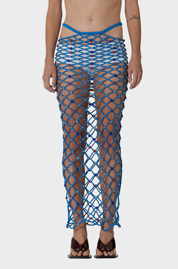 Simonett Paris Georgia - Glass Beaded Net Skirt
