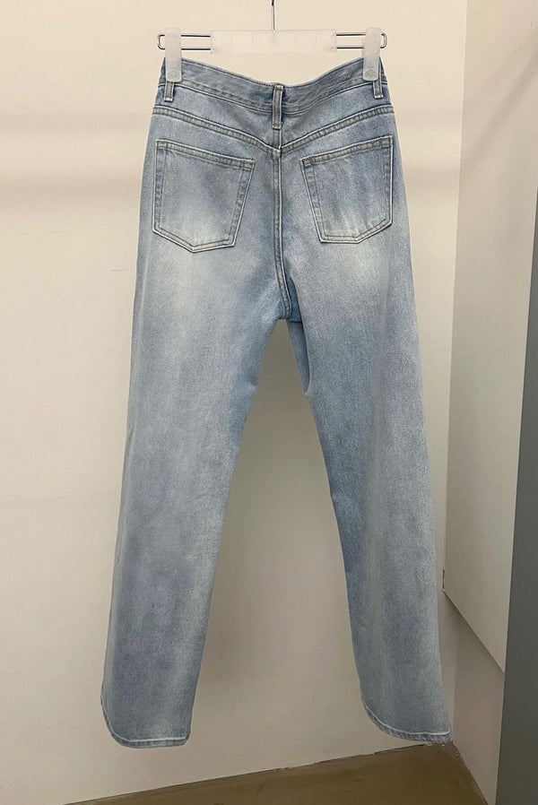 Simonett Relaxed Fit Lightwash Denim