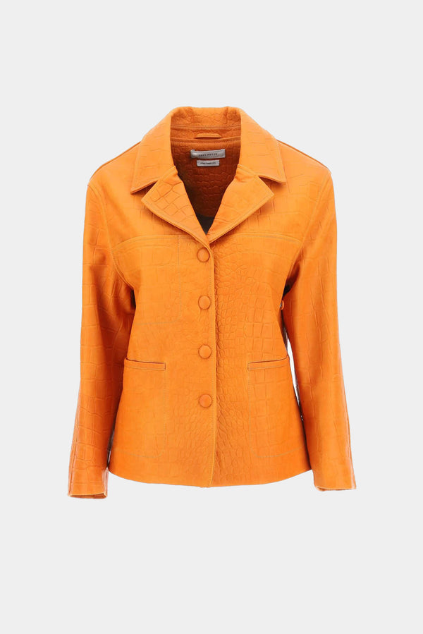 simonett Saks Potts - Sarah Blazer - Orange Croc