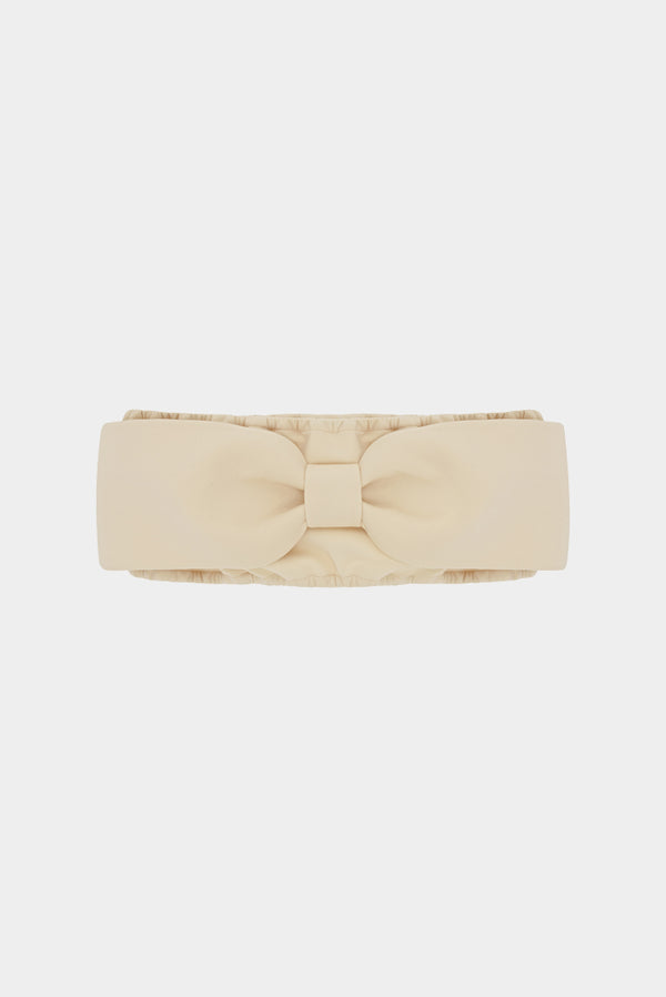 simonett SHUSHU TONG - Bow Bandeau Top - Cream