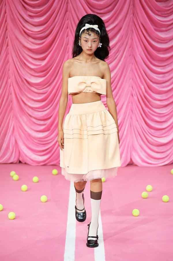 Simonett SHUSHU TONG - Puff Skirt - Cream